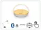 Колонка с беспроводной зарядкой Ezvalo Wireless Charging Music Desk Lamp LYYD01 Wood